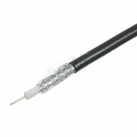 AMERICAN IMAGINATIONS 12000 in. Plastic Black RG6 Coaxial Cable AI-37757